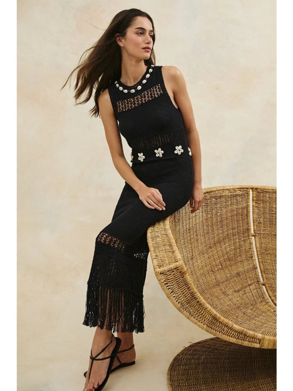 NWT Rails Kiana Dress Black Size Medium - Picture 2 of 16